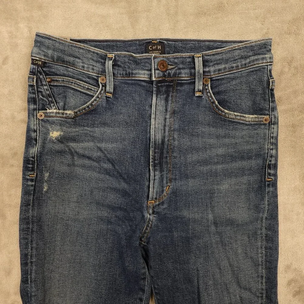 Citizens of Humanity jeans Chrissy high rise skinny women's‎ 30 mild blue